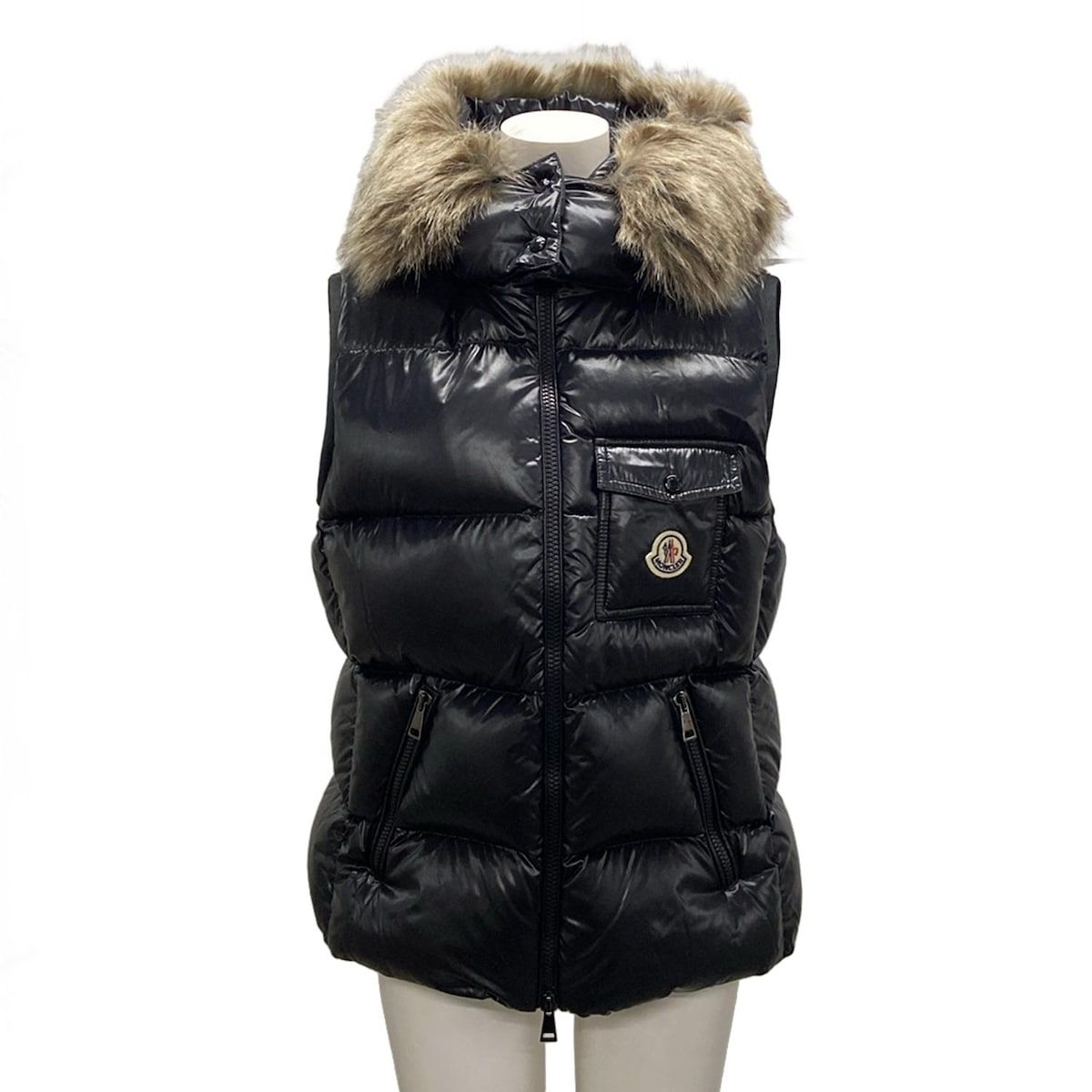 MONCLER(モンクレール) ダウンベスト サイズ2 M レディース BALABIO 黒