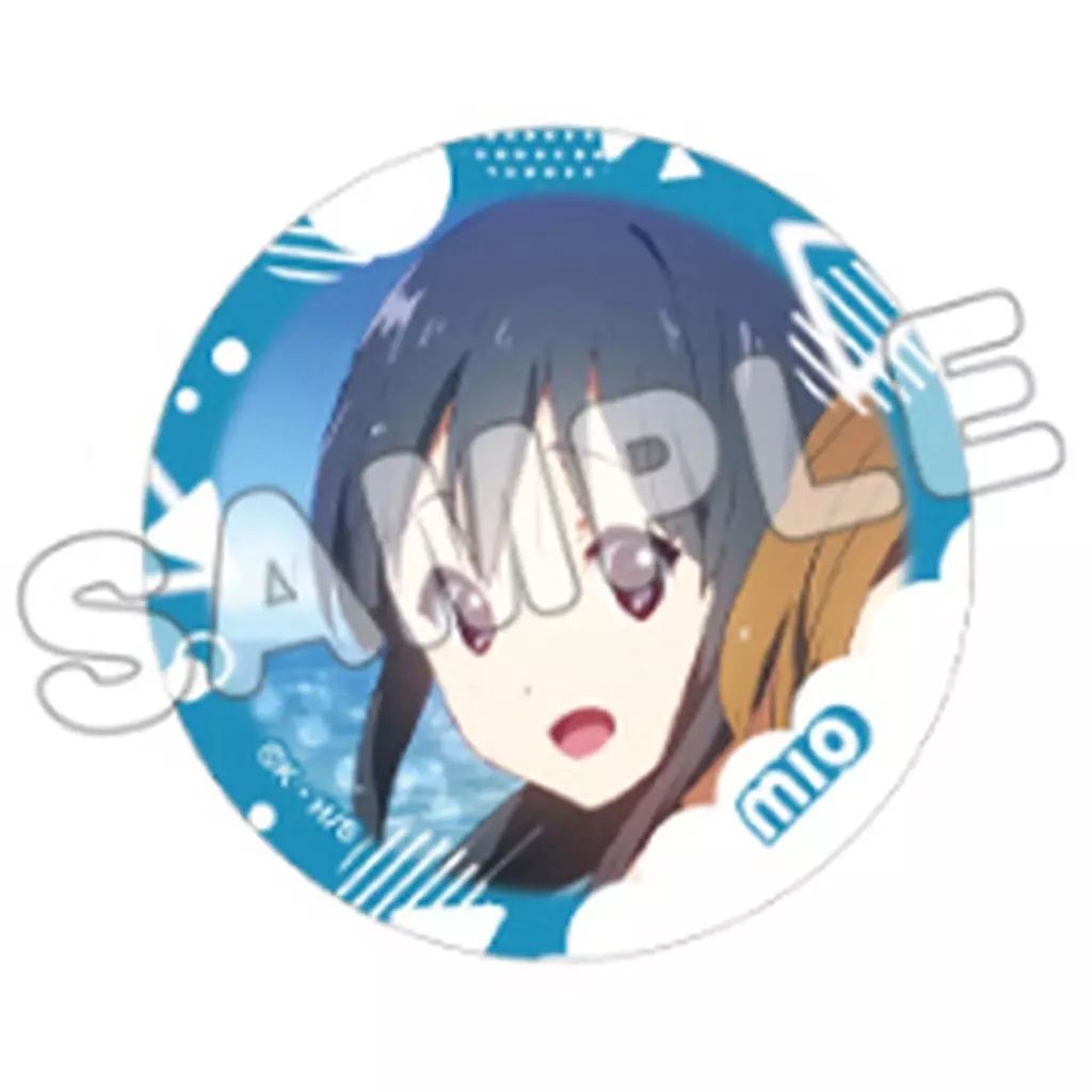 中古】バッジ・ビンズ 6.秋山澪 「けいおん! トレーディング缶バッジ