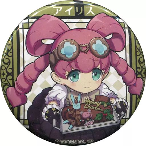 大逆転裁判 アイリス・ワトソン 缶バッジ アトフェス 中古】バッジ・ピンズ(キャラクター) アイリス・ワトソン 「大逆転裁判