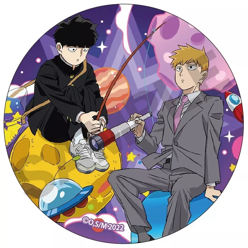 中古】バッジ・ビンズ 影山茂夫＆霊幻新隆 「モブサイコ100 III