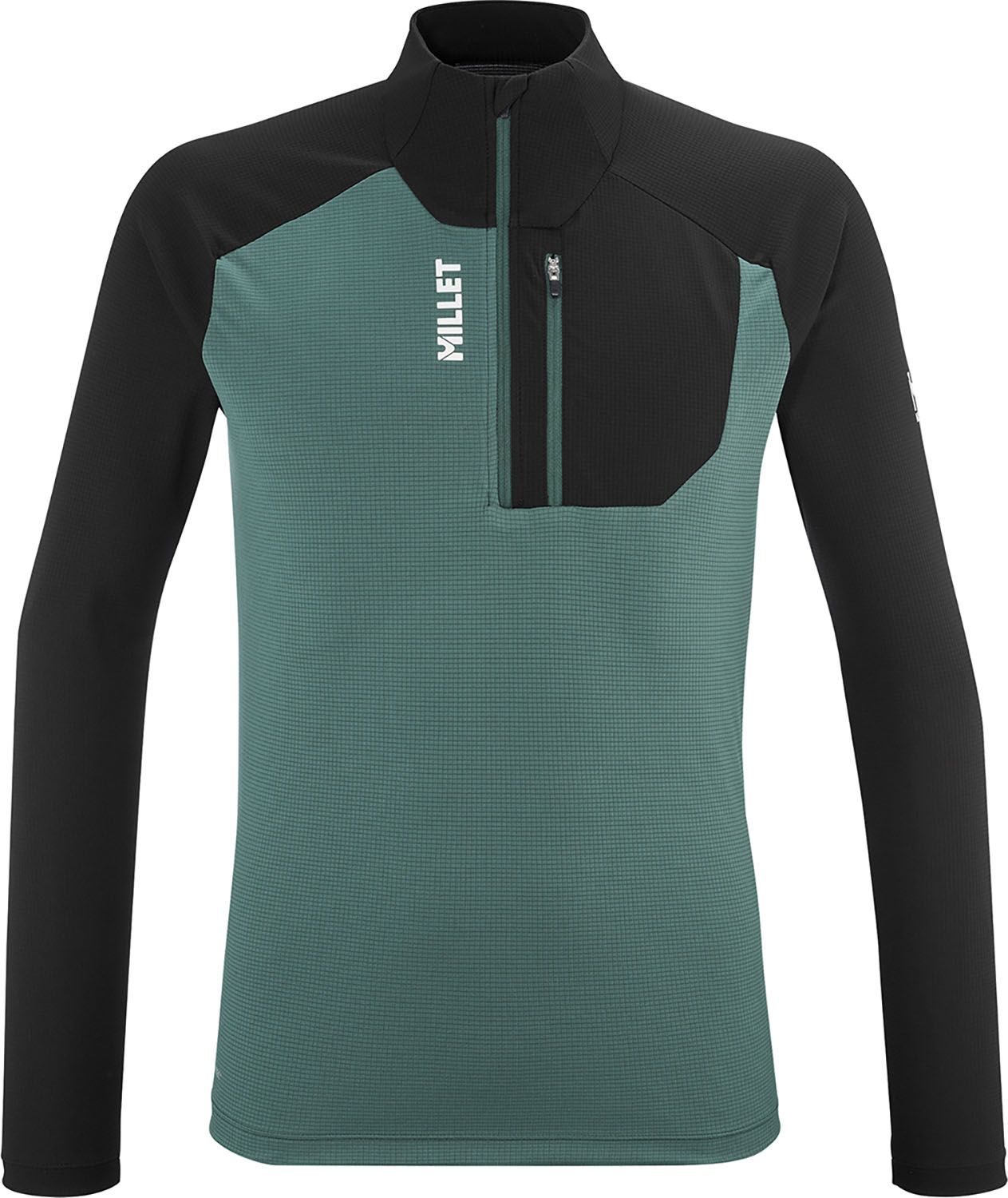 ミレー MILLET アウトドア KAMET TS ZIP LS M Tシャツ 軽量 吸汗速乾