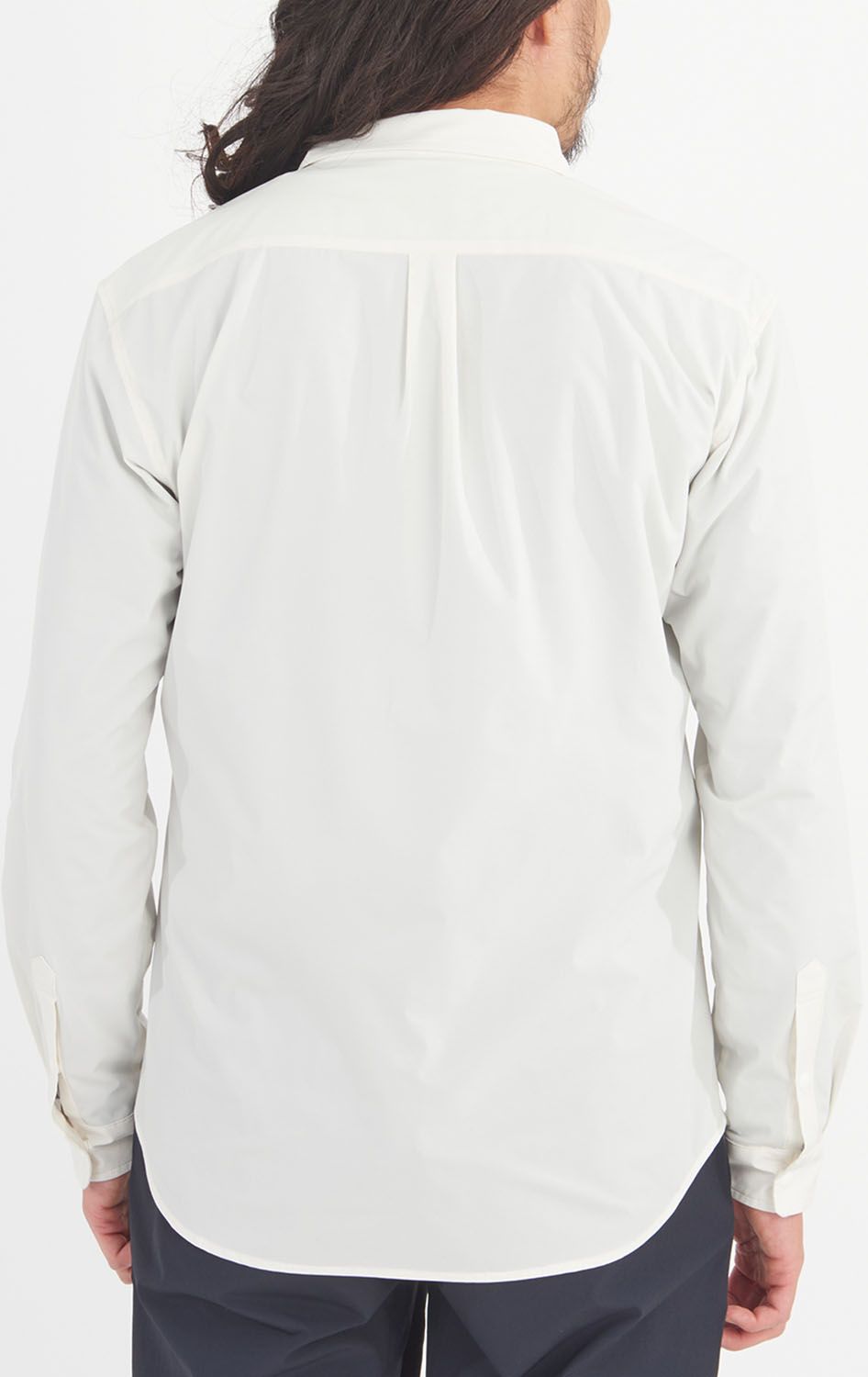 ミレー MILLET アウトドア IB SOLID SHIRT LS M シャツ 長袖 軽量 防虫