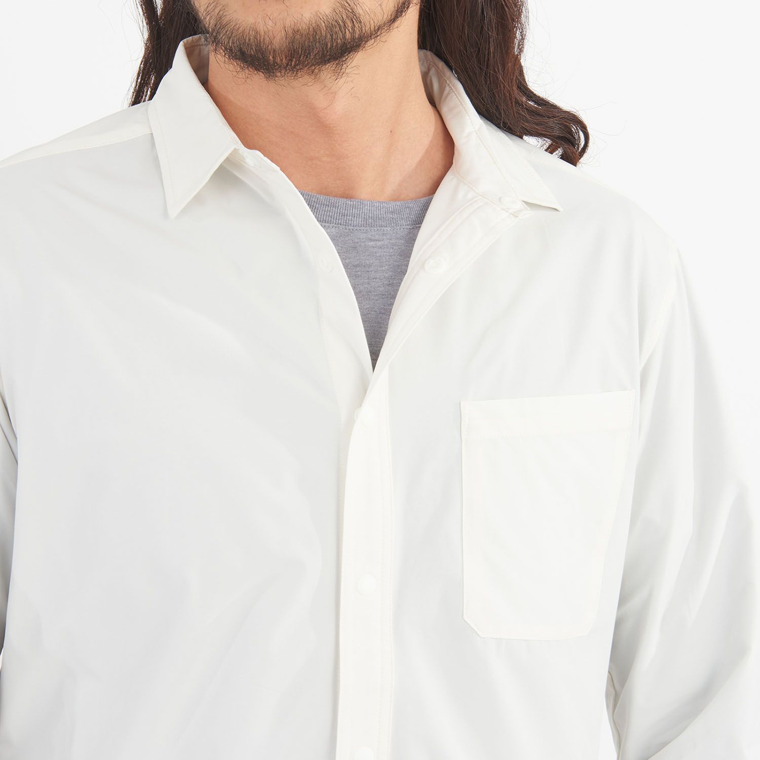 ミレー MILLET アウトドア IB SOLID SHIRT LS M シャツ 長袖 軽量 防虫機能 速乾 接触忌避剤 ペルメトリン インセクトバリヤー 虫を寄せ付けにくい 夏 ポリエステル  MIV03193 ミレー MILLET アウトドア IB SOLID SHIRT LS M シャツ 長袖 軽量 防虫