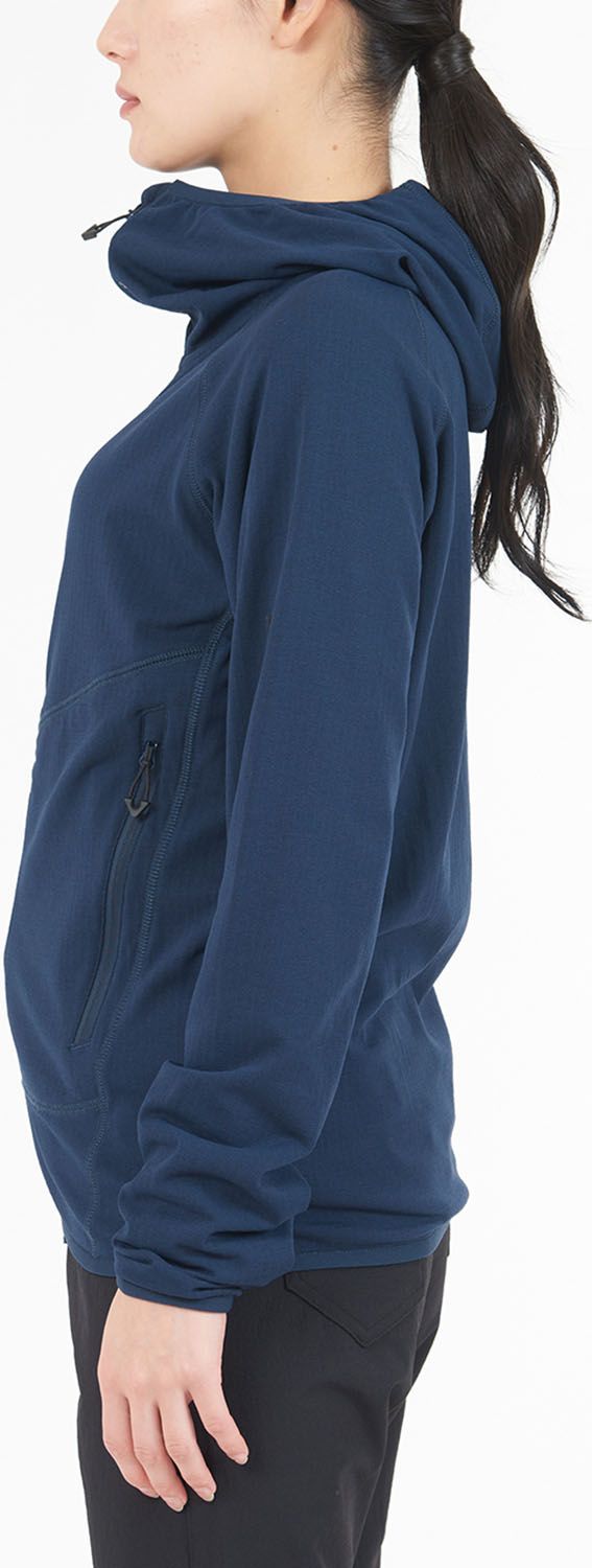 ミレー MILLET アウトドア DRY GRID HOODIE W MIV02046 N0247 BLACK-NOIR