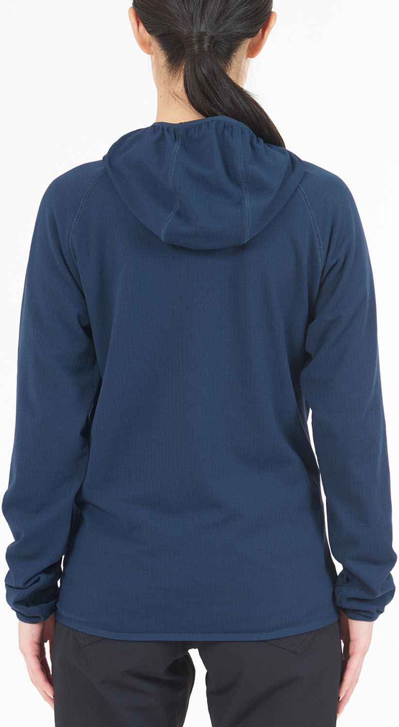 ミレー MILLET アウトドア DRY GRID HOODIE W MIV02046 N0247 BLACK-NOIR