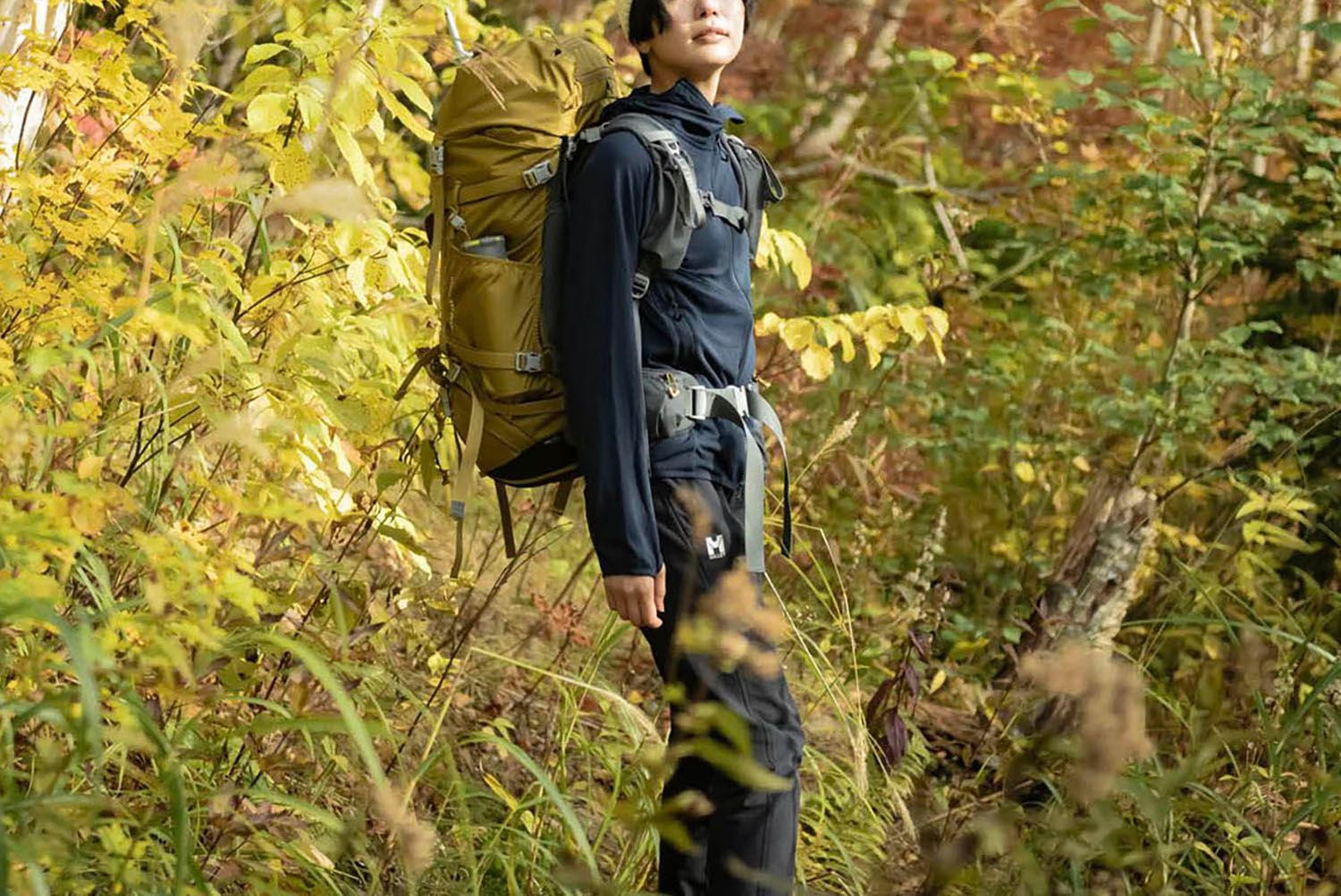 ミレー MILLET アウトドア DRY GRID HOODIE W MIV02046 N0247 BLACK-NOIR