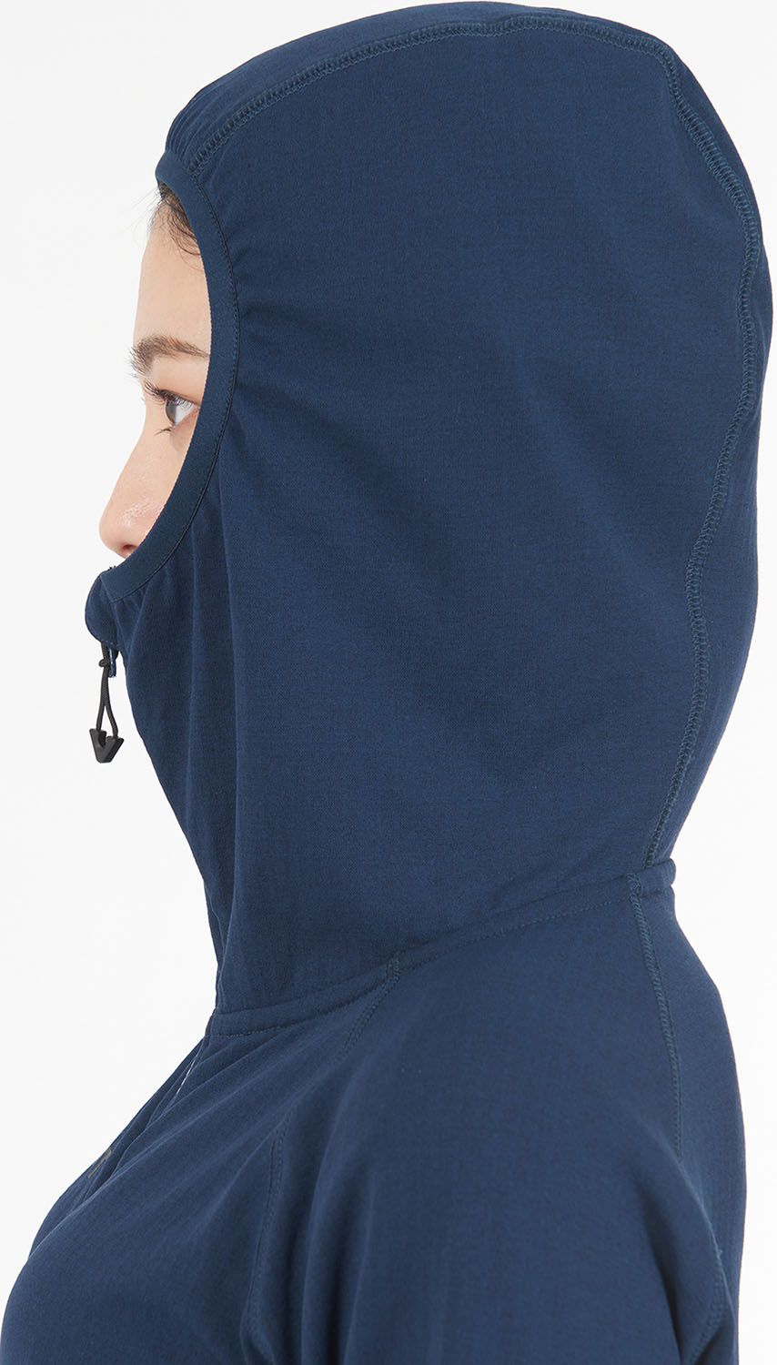 ミレー MILLET アウトドア DRY GRID HOODIE W MIV02046 N0247 BLACK-NOIR