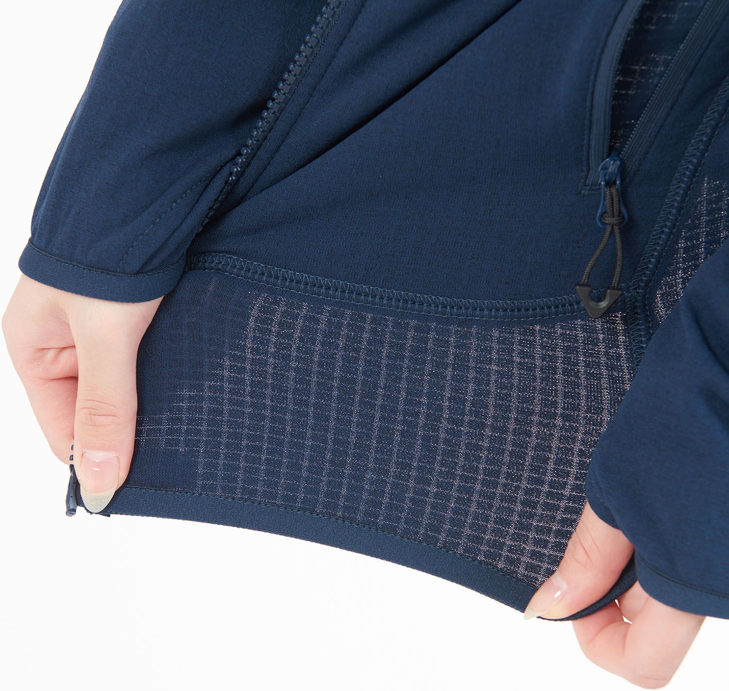 ミレー MILLET アウトドア DRY GRID HOODIE W MIV02046 N0247 BLACK-NOIR