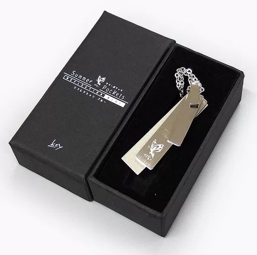 銀製品 指輪 キャラクター タイトルロゴ オリジナルネックレス PCソフト Summer Pockets REFLECTION BLUE 豪華 版 同梱特典