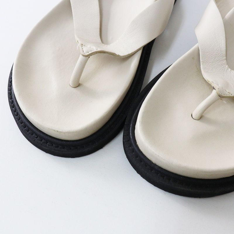 ドゥーズィエムクラス購入 カミナンド CAMINANDO レザートングサンダル