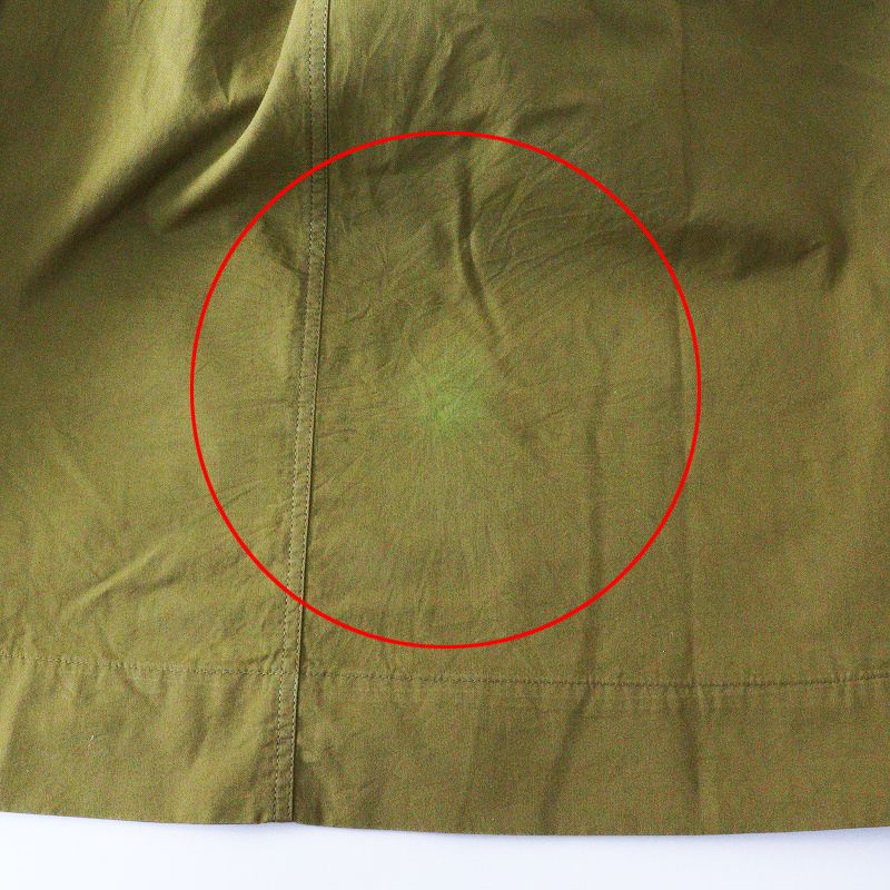  2025 SS エムエイチエル MHL HOWELL WASHED COTTON POPLIN ワンピース 2 カーキベージュ ドレス その他 その他