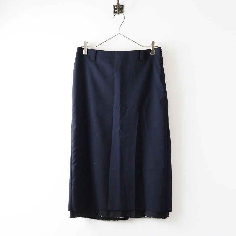 美品 マディソンブルー MADISON BLUE LOW WAIST STRAIGHT SK W