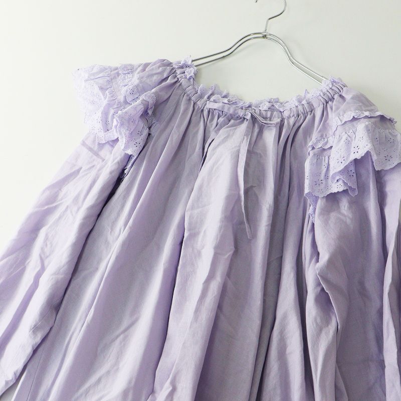 未使用 2025SS ピンクハウス PINK HOUSE コットンレース使いチュニック