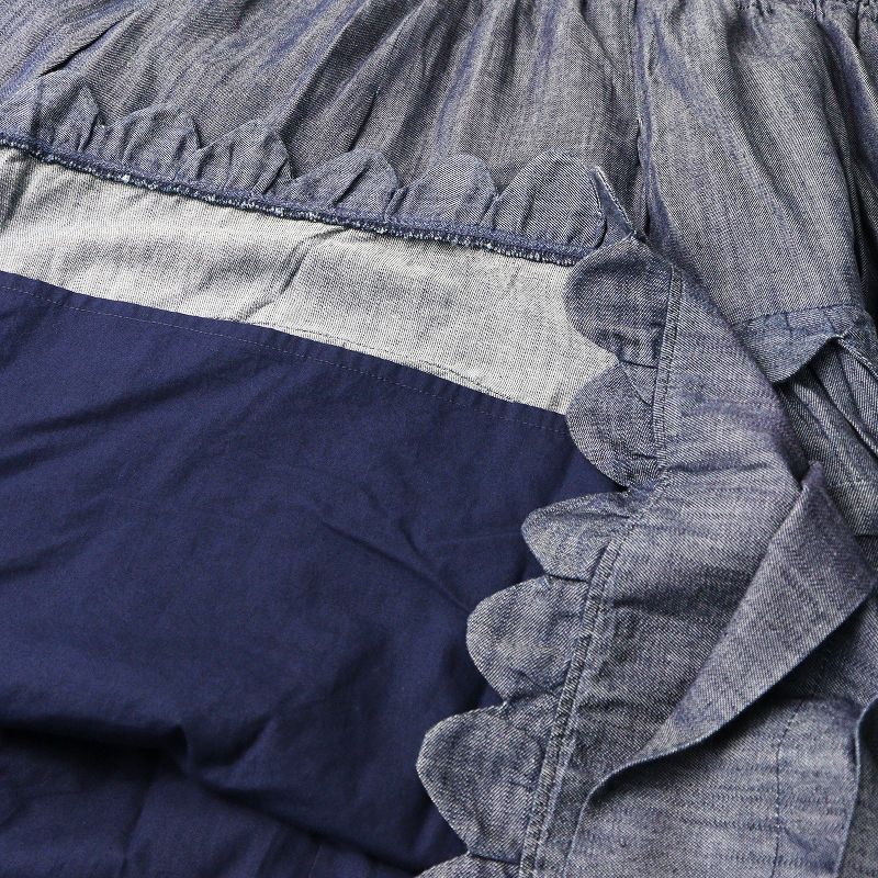 大きいサイズ ユキエモン yukiemon インドバブルシリーズ デニム  