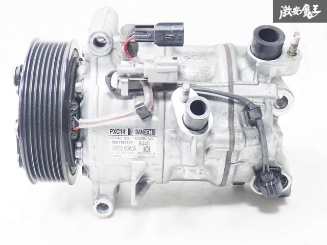 ☆美品☆日産 純正 Z34 フェアレディZ エアコン コンプレッサー AC