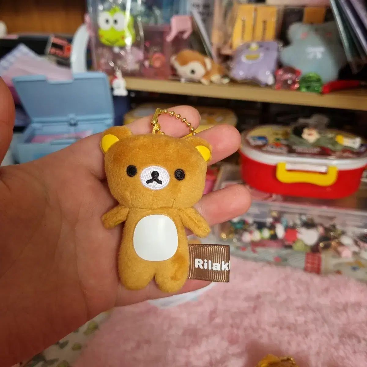 リラックマ ぬいぐるみ キーホルダー マスコット ぬいぐるみ