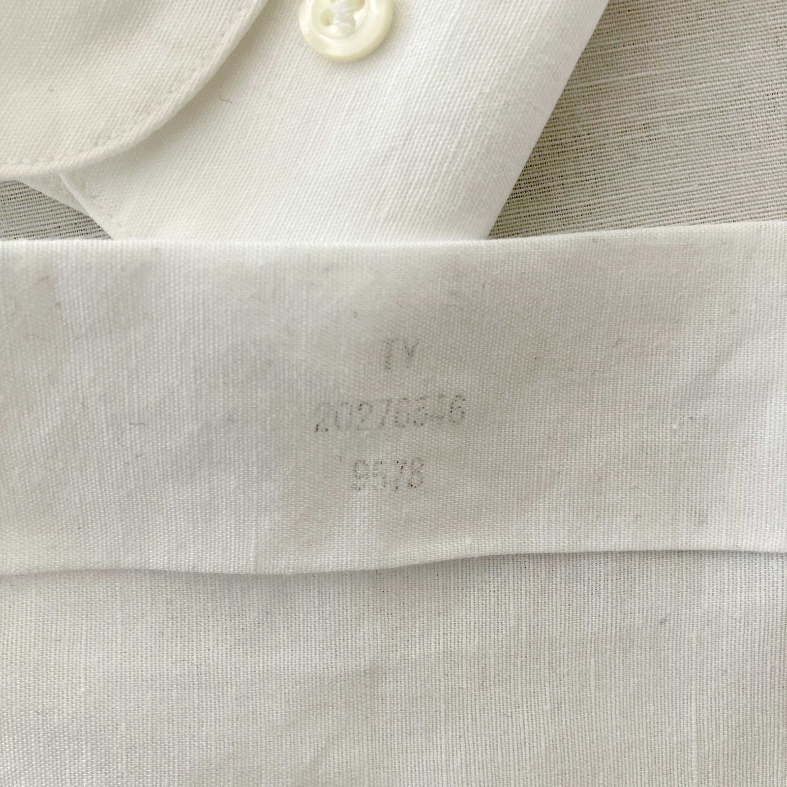 Brooks Brothers レギュラーカラーシャツ 16-34/35 / Linen Cotton