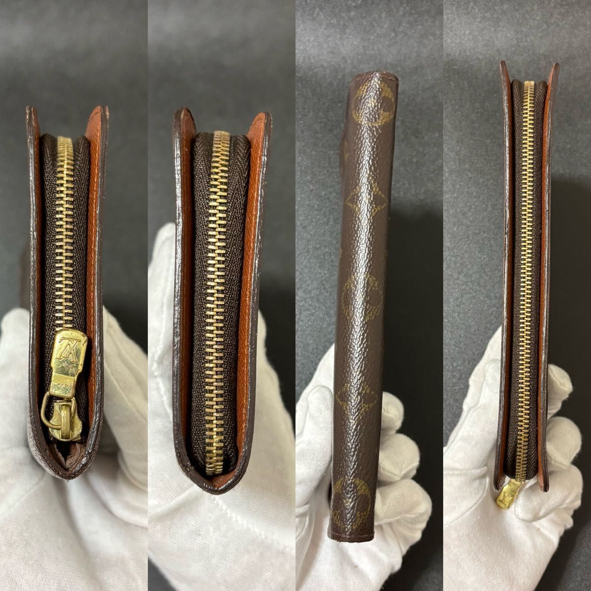 p20 ポルト モネ ジップ Louis Vuitton ルイ ヴィトン モノグラム 長