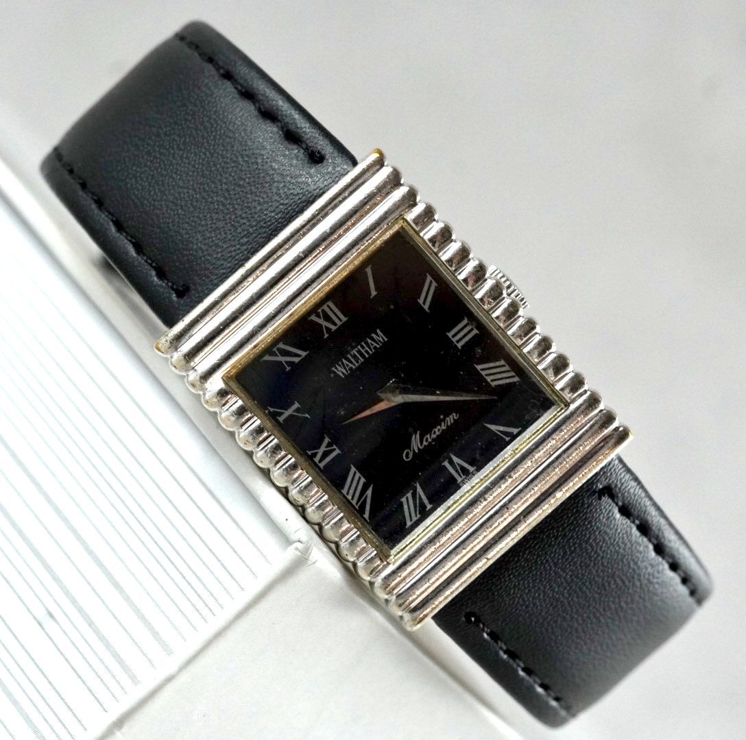 WALTHAM Maxim ウォルサム マキシム スクエアケース ローマンダイヤル