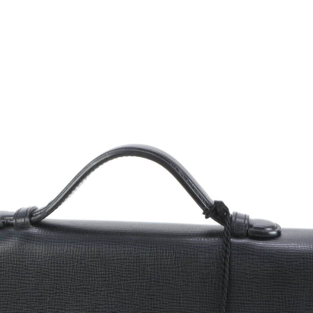 美品 ロエベ アナグラム レザー ビジネス バッグ 2WAY ショルダー