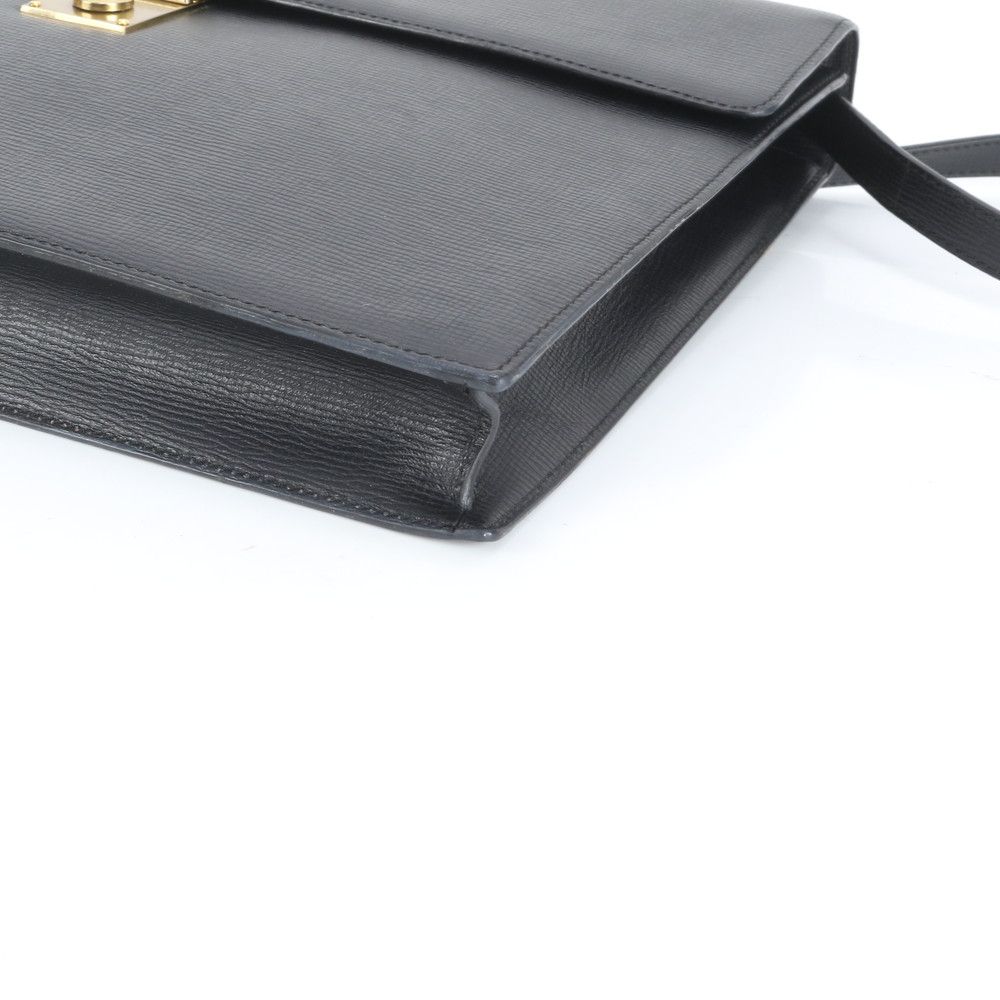 美品 ロエベ アナグラム レザー ビジネス バッグ 2WAY ショルダー