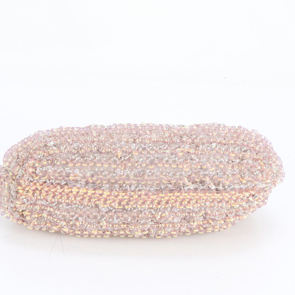 新品同様 アンテプリマ ワイヤーバッグ グリッター リボン チェーン