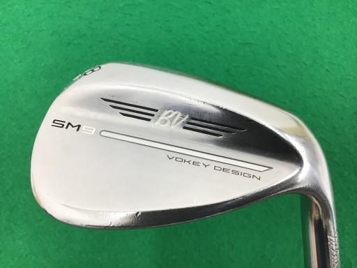 中古】 タイトリスト VOKEY SPIN MILLED SM9 ツアークロム 58°/08°M