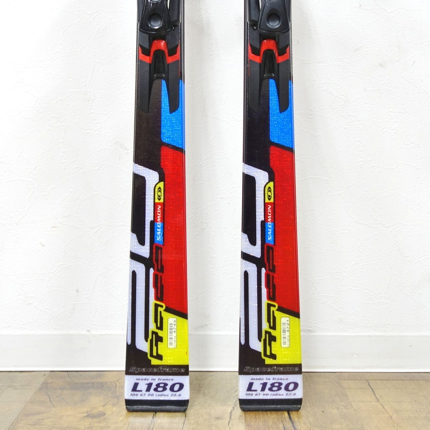 サロモン SALOMON Equipe 2V Race 180cm ビンディング Z12 レース