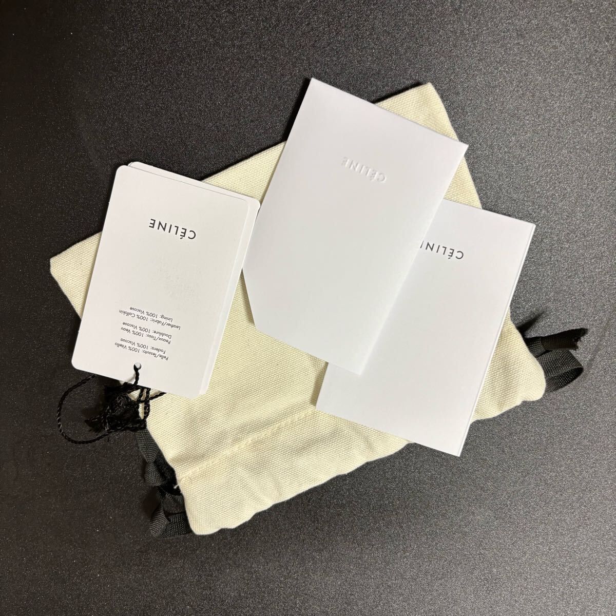 p67 CELINE セリーヌ キルティング レザー 短 財布 コインケース