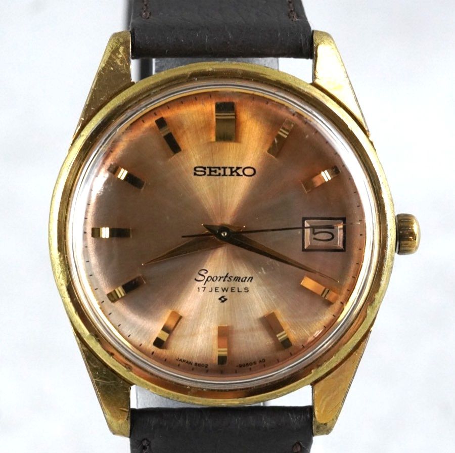SEIKO セイコー Sportsman スポーツマン 手巻き 機械式 17JEWELS 