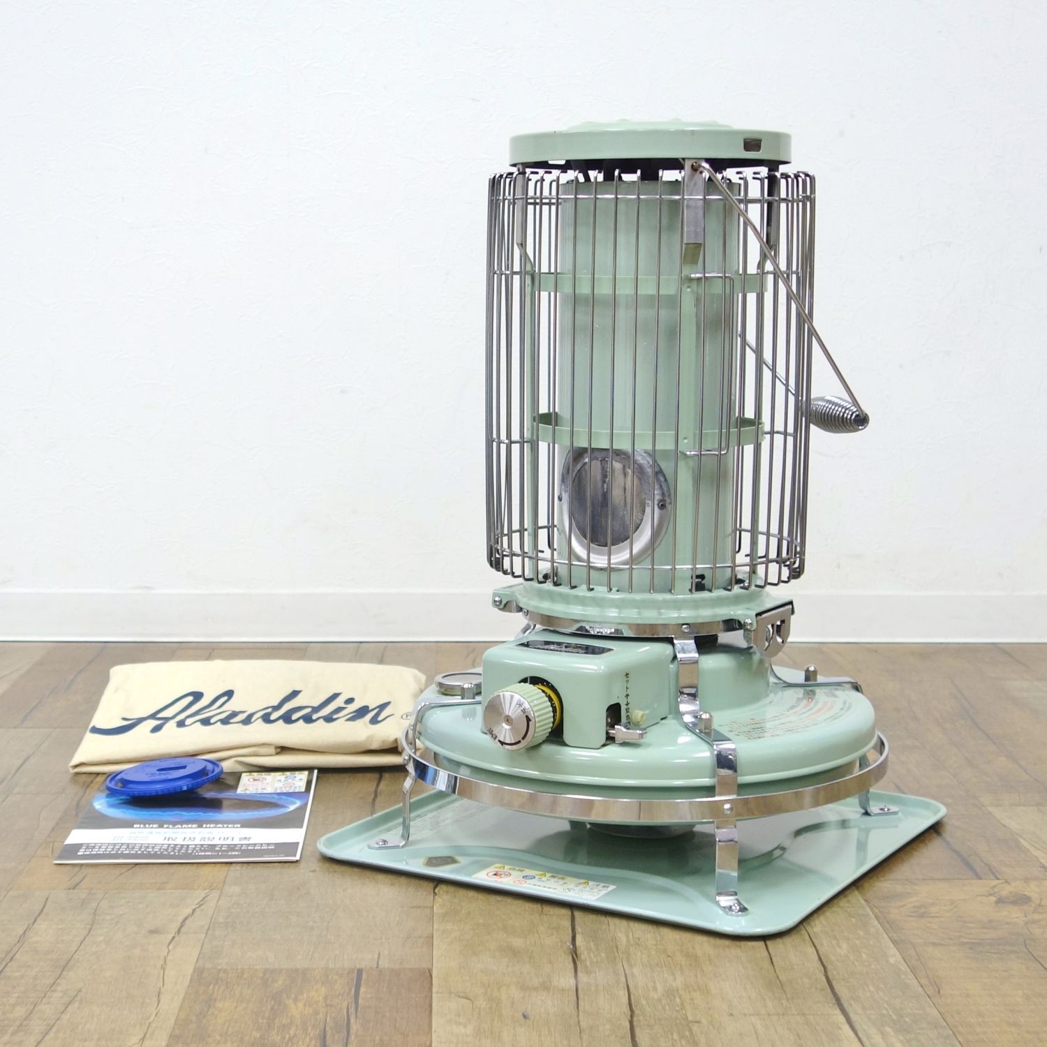 アラジン Aladdin ブルーフレームヒーター BF3905 グリーン 石油 灯油