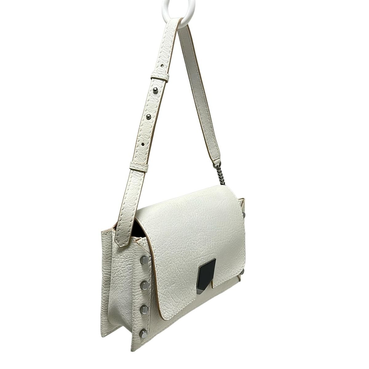 ジミーチュウ ショルダーバッグ シルバー summer-24-cinch-s-ash-antique-