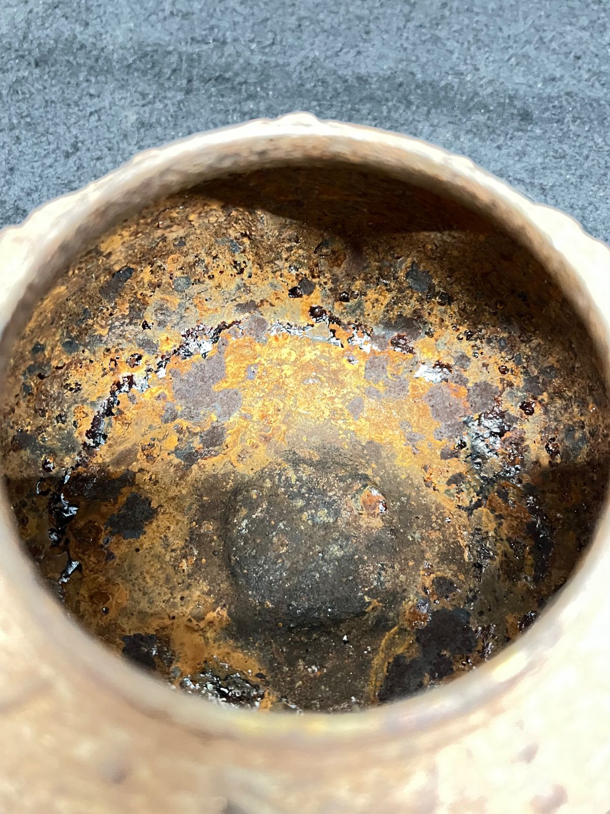 鉄瓶 / 龍文堂 】 工芸品 金属工芸品 囲炉裏 骨董品 - メルカリ