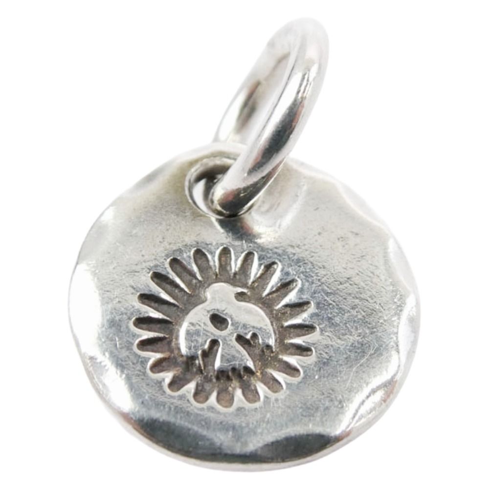 WINGROCK ウィングロック SV 小メタル タタキ ペンダントトップ シルバー系