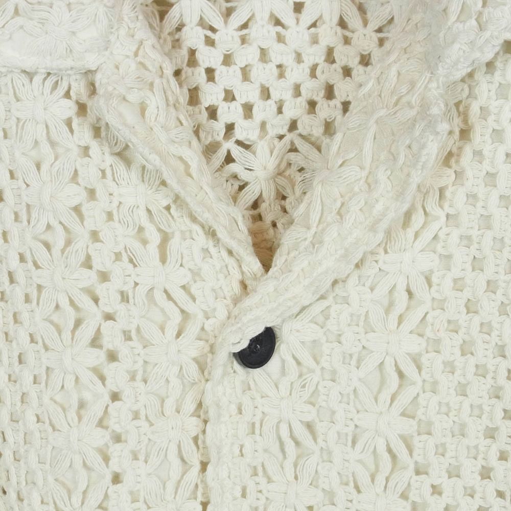 MAISON SPECIAL メゾンスペシャル 11241311303 Crochet Like Mesh