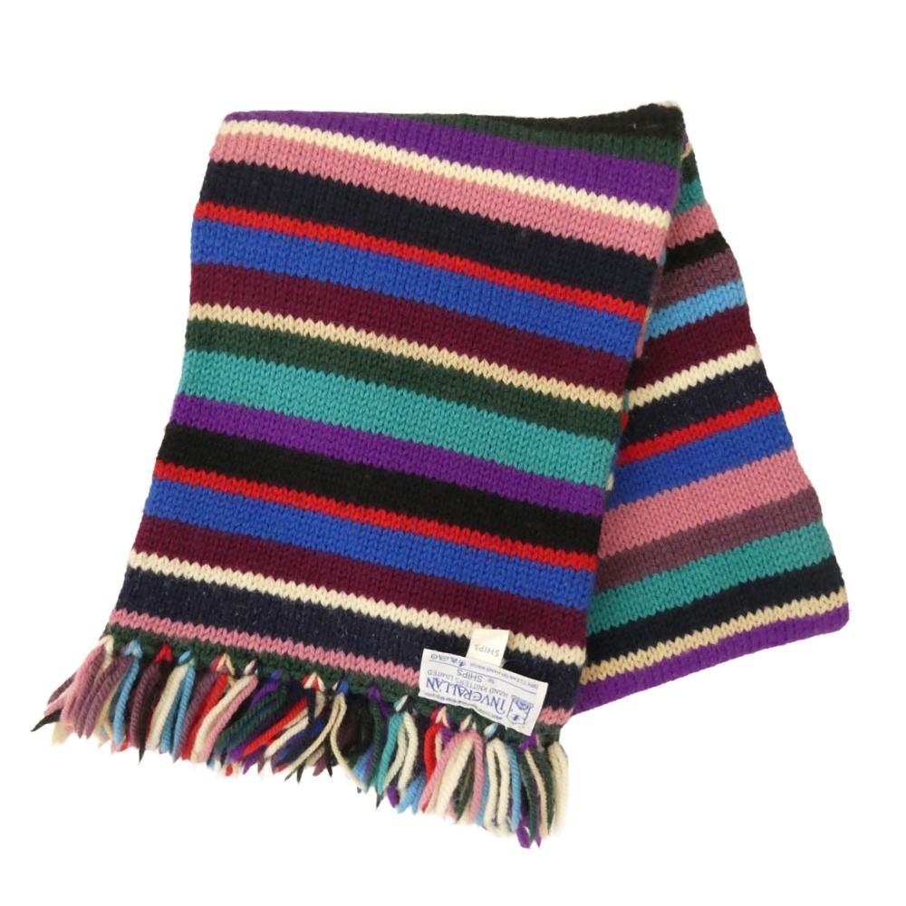 INVERALLAN インバーアラン for SHIPS シップス マルチカラー ニット