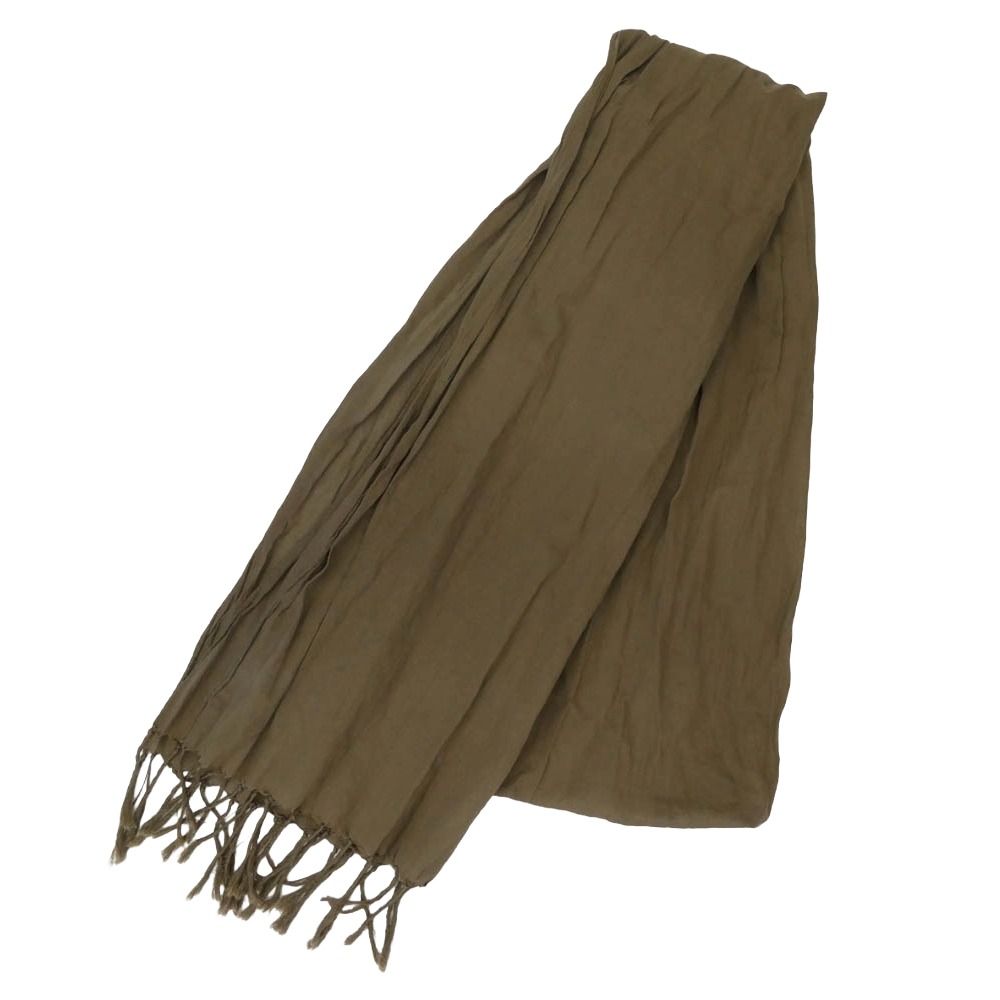 DIOR HOMME ディオールオム 05SS エディ期 フリンジ コットン ストール