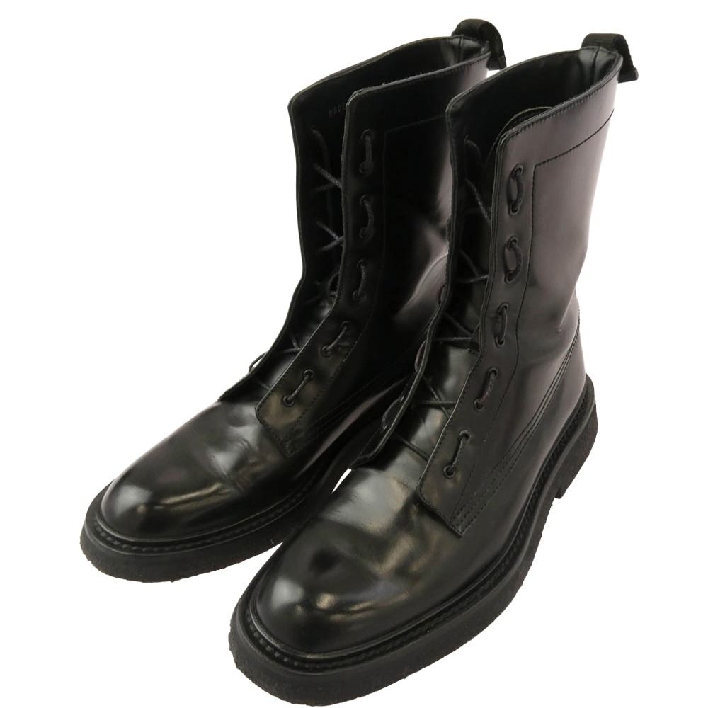 DIOR HOMME ディオールオム 07AW エディ期 レザー コンバット ブーツ