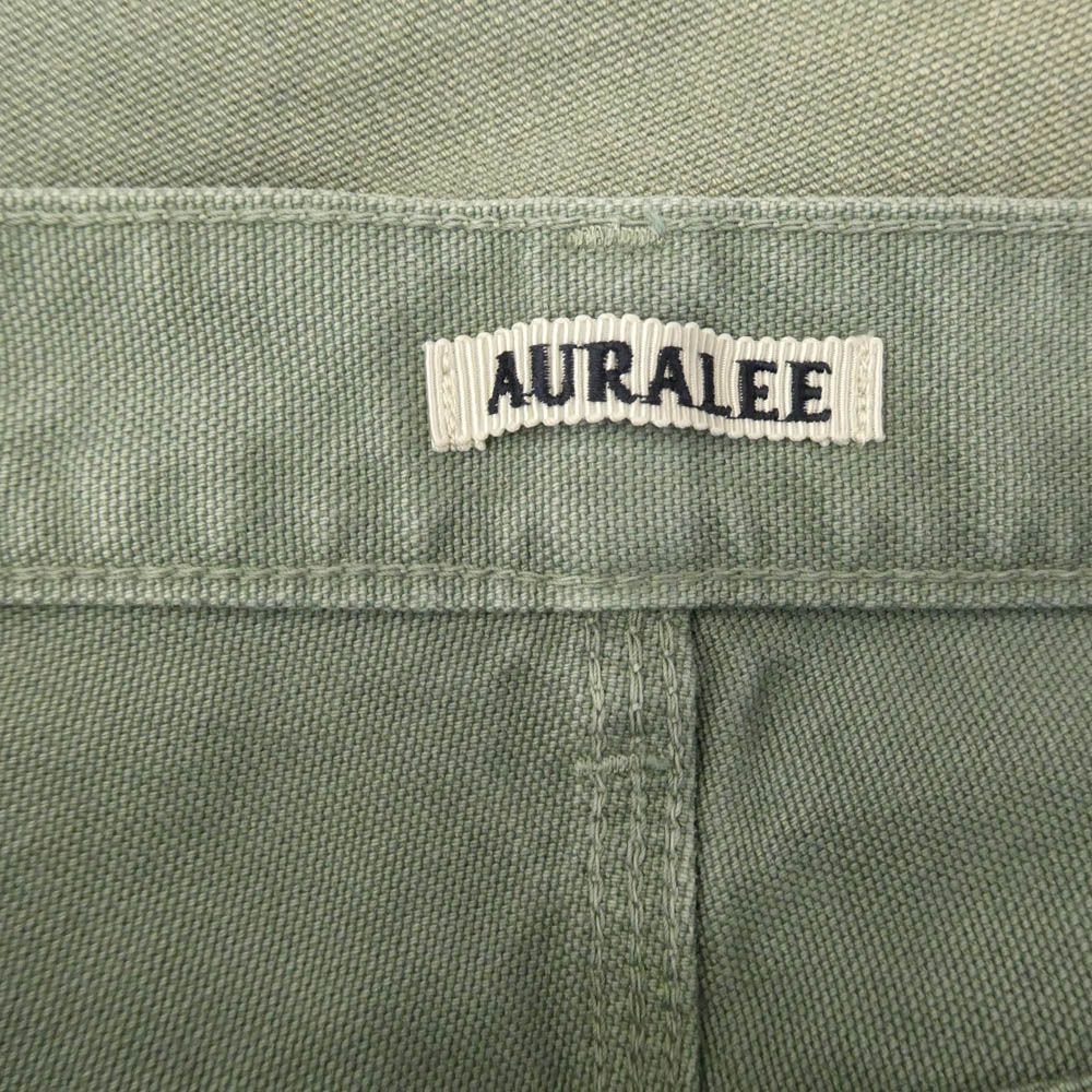 AURALEE オーラリー 25SS A25SP02CD ORGANIC COTTON DUCK PANTS 