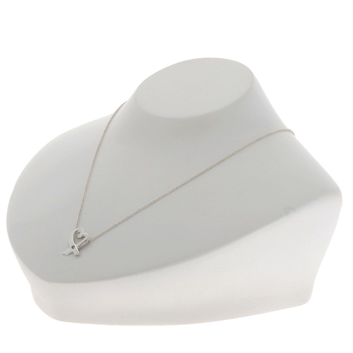 TIFFANY&Co. ティファニー ラビングハート 1P ダイヤモンド ネックレス