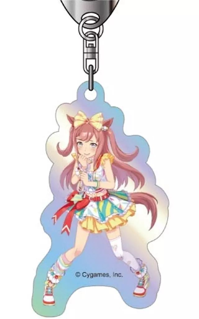 中古】キーホルダー アグネスデジタル 「オーロラアクリルキーホルダー