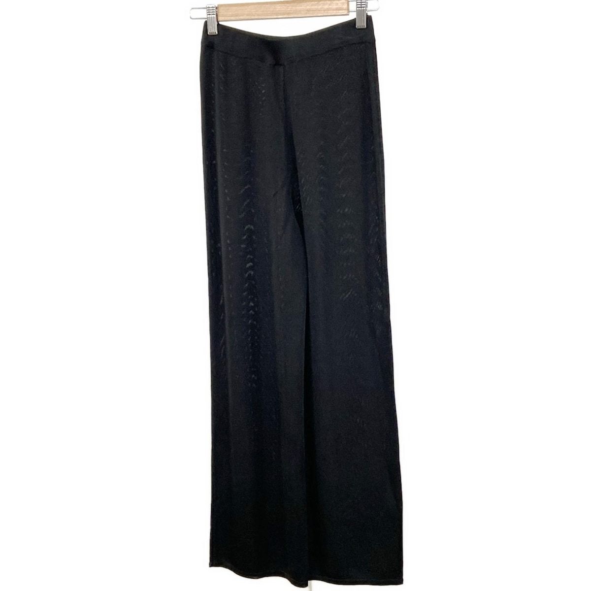 FENDI フェンディ パンツ サイズ38 S レディース 黒 フルレングス