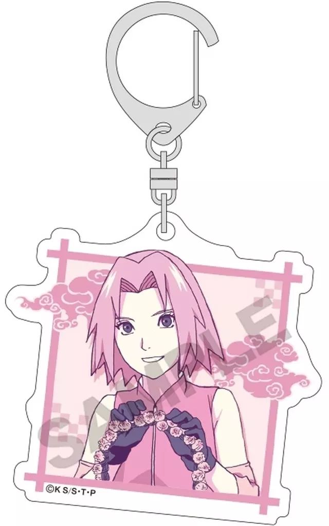 中古】キーホルダー 春野サクラ(上半身) 「NARUTO-ナルト- 疾風伝