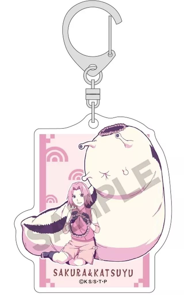 NARUTO ナルト 春野サクラ アクリルキーホルダー ツリービレッジ 中古】キーホルダー 春野サクラ(全身) 「NARUTO-ナルト- 疾風伝