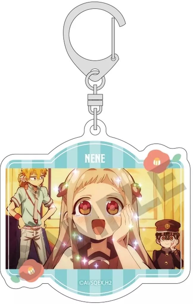 中古】キーホルダー 八尋寧々(B) 「地縛少年花子くん2 トレーディング