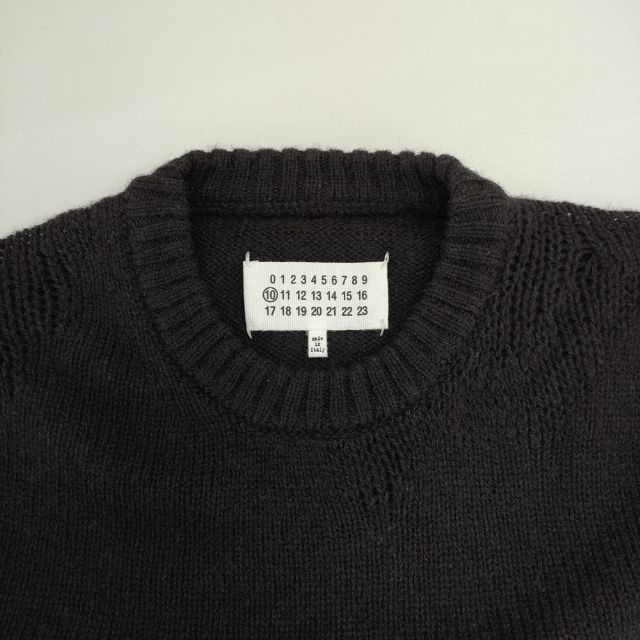 MAISON MARGIELA 10 ウール 透かし編み S30HA0880 S15721 セーター
