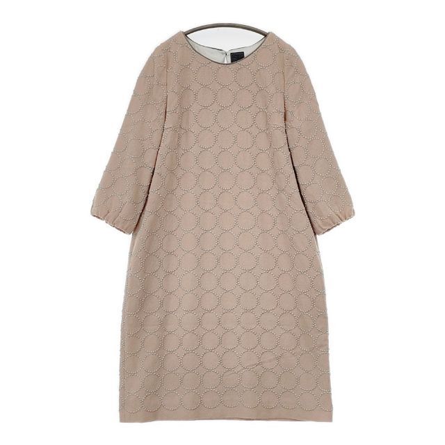 mina perhonen tambourine ウール ua3370 ドレス 刺繍 ワンピース