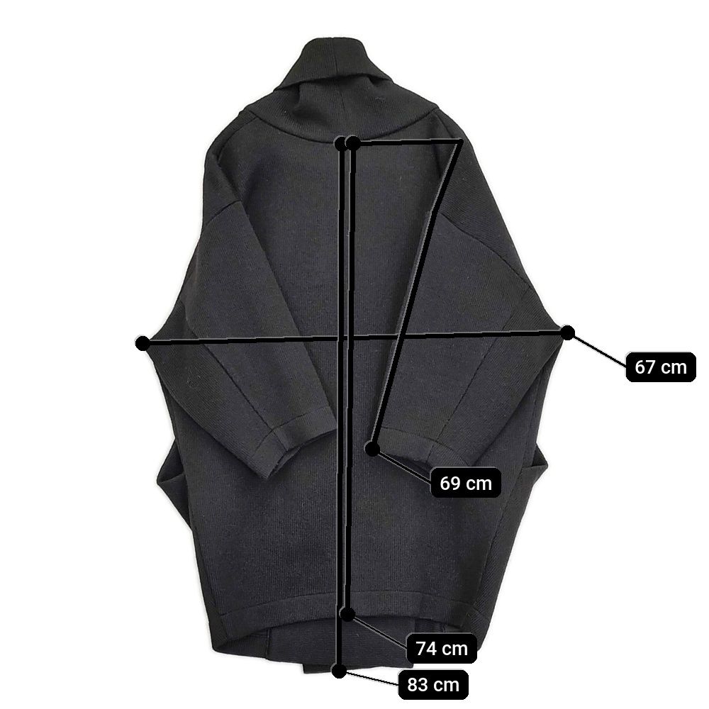 REALITY STUDIO コクーンコート サイズXS-S コート ブラック