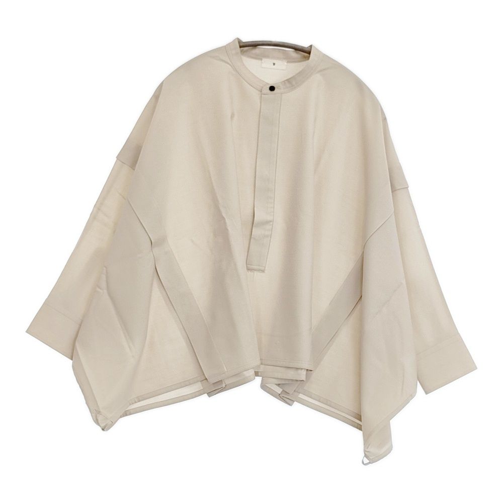 TOMORROWLAND .B ウォッシャブルウールビッグシャツ 定価55000円