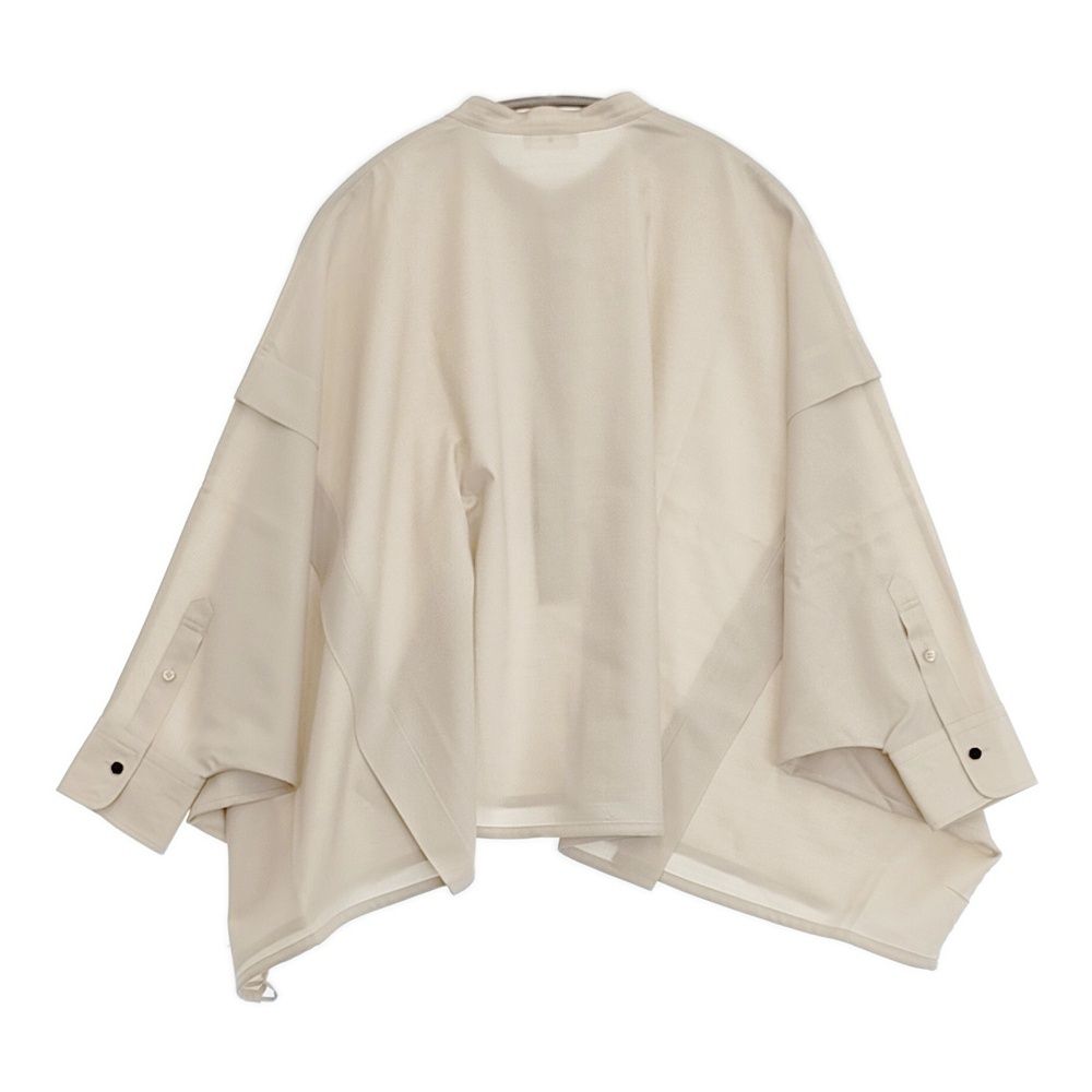 TOMORROWLAND .B ウォッシャブルウールビッグシャツ 定価55000円